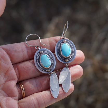Sundial Earring (Sleeping Beauty)