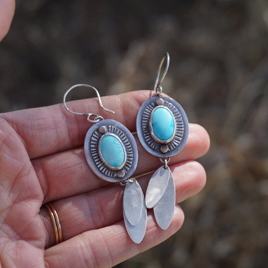 Sundial Earring (Sleeping Beauty)