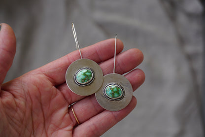 Medallion Drop Earring (Sonoran Gold)