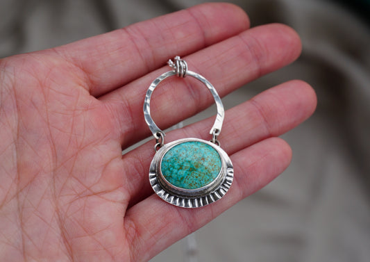 Riverbend Necklace #1 (Turquoise Mountain)